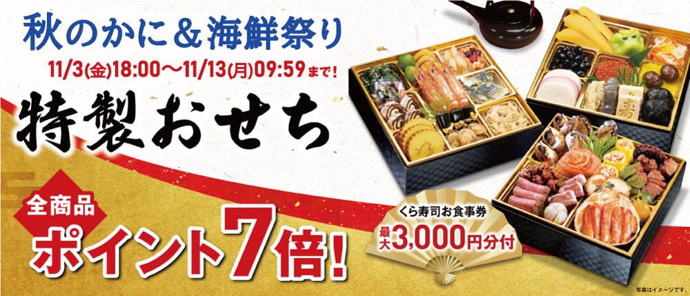 くら寿司　食事券　500円✖️20枚