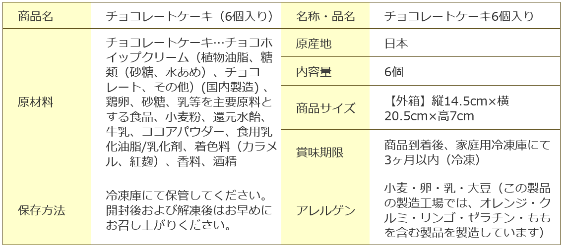 チョコケーキ