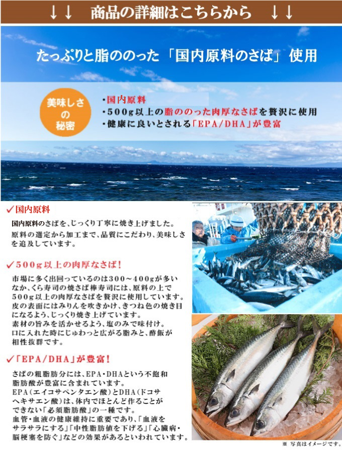 焼さば棒寿司国産